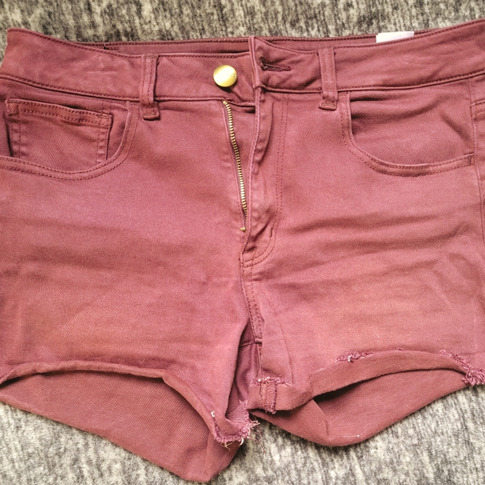 American eagle stretchy high rise shortie